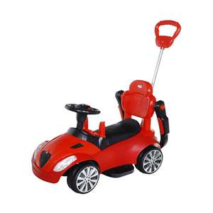 ماشین کودک بی بی ماک طرح آلفا رومئو قرمز-مشکی مدل ZV-10 -اسباب بازی
